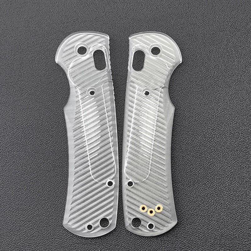 Clear Acrylic Griptilian 551 Scales – Transparent Handle Set, Lightweight Custom