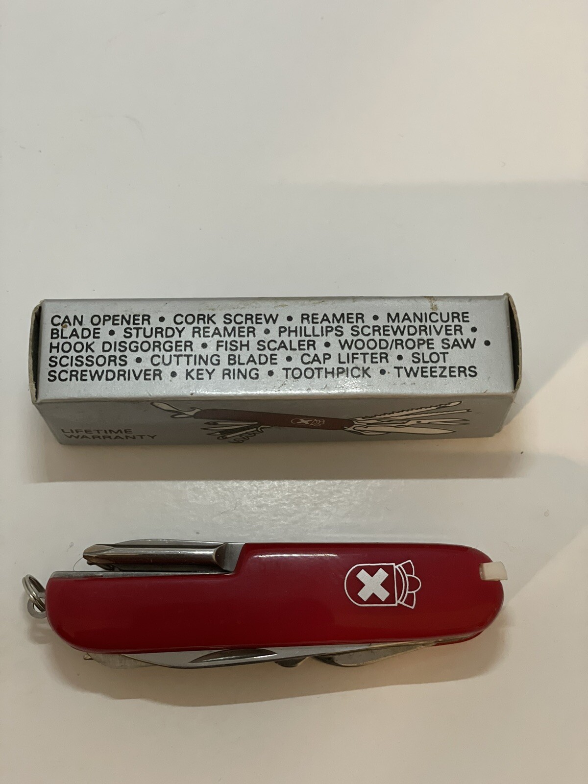Royal Crest 16 FUNCTION SLIMLINE ARMY UTILITY KNIFE W/Life Warranty