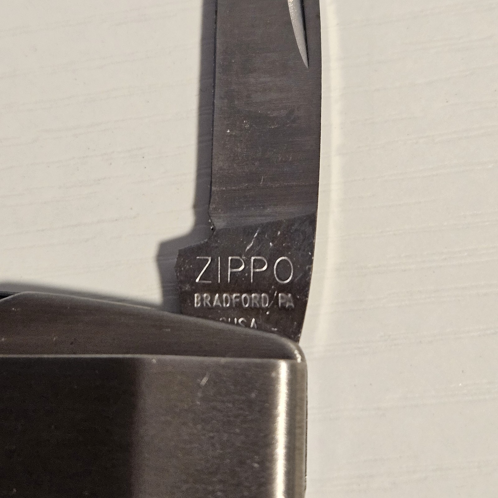 Vintage Zippo Monogrammed Money Clip Multi-tool Pocket Knife and A File USA