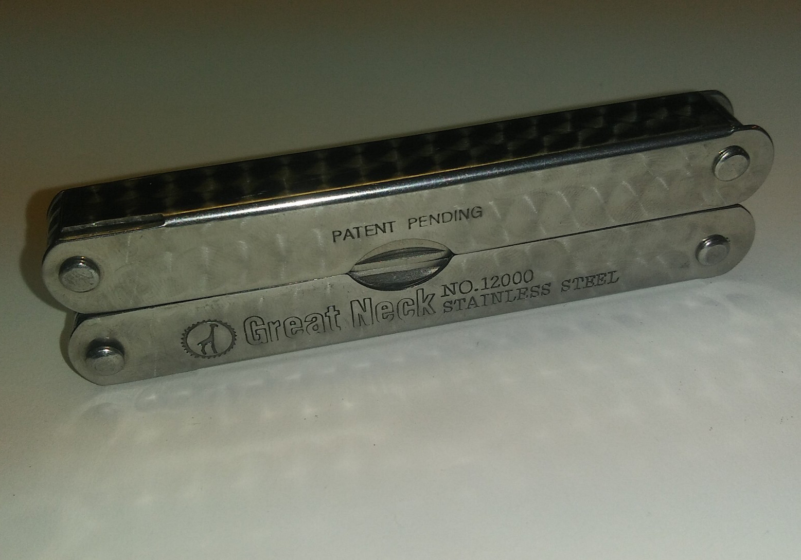Vintage Great Neck No. 12000 Stainless Steel Utility Multi-Tool Pocket Knife
