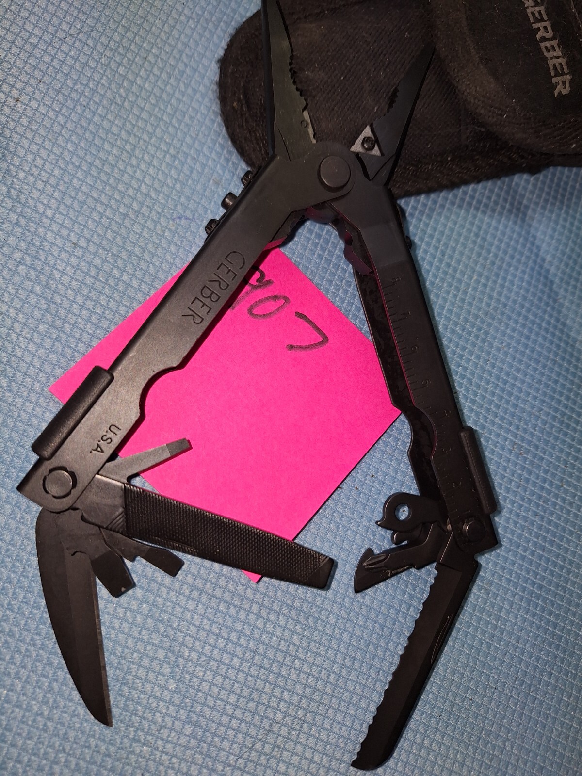 1 BLACK GERBER 600 U.S.A. Multi Tool EXCELLENT lot 907