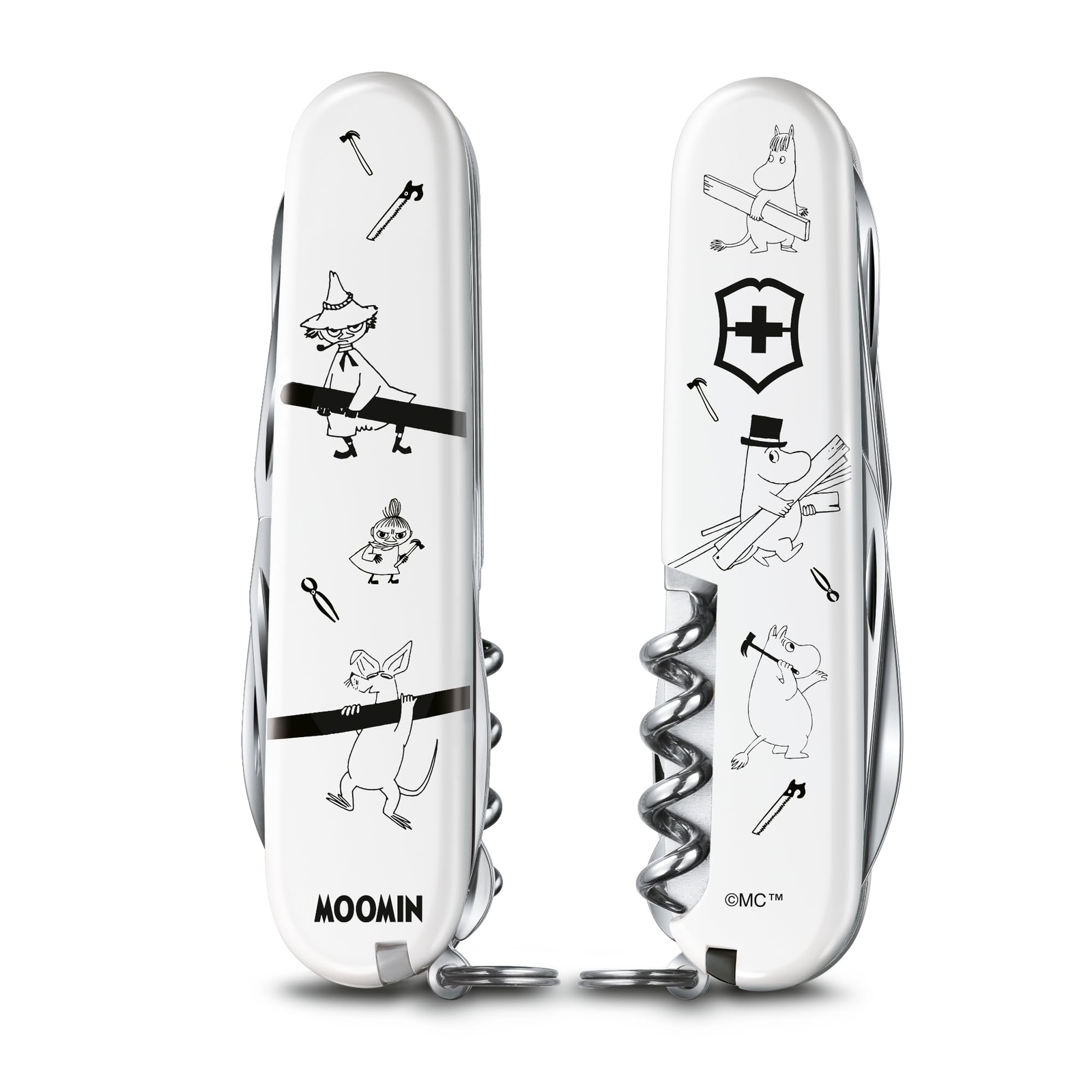 VICTORINOX Moomin Carpenter Swiss-Made Multi-Tool with 14 Functions Pocket Knife