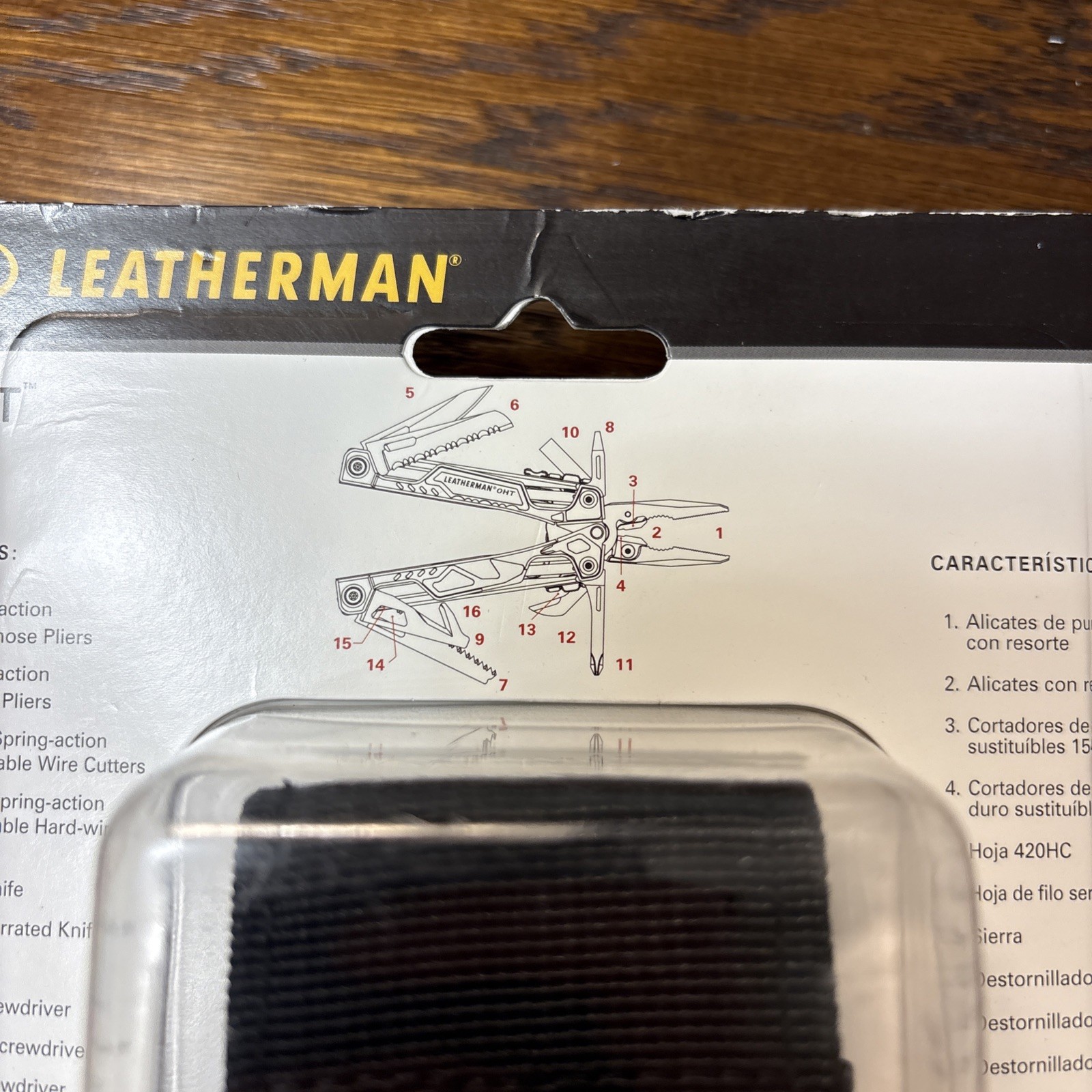 NEW 2012 Leatherman OHT Molle Black 16 Tools New In Sealed Shell Collector Grade