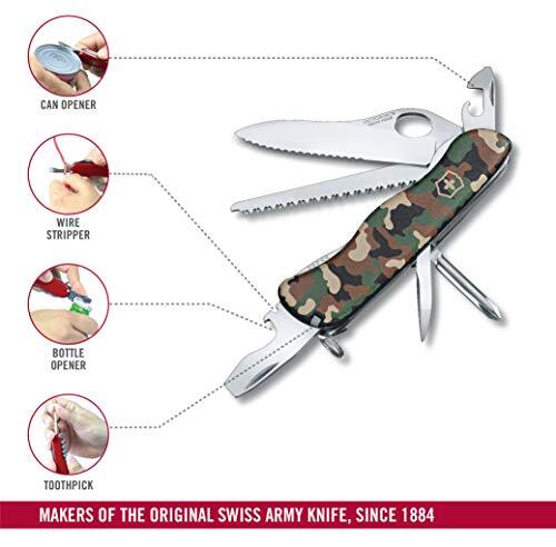 Victorinox One-Hand Trekker Swiss Army Knife 12 Function Swiss Made Pocket
