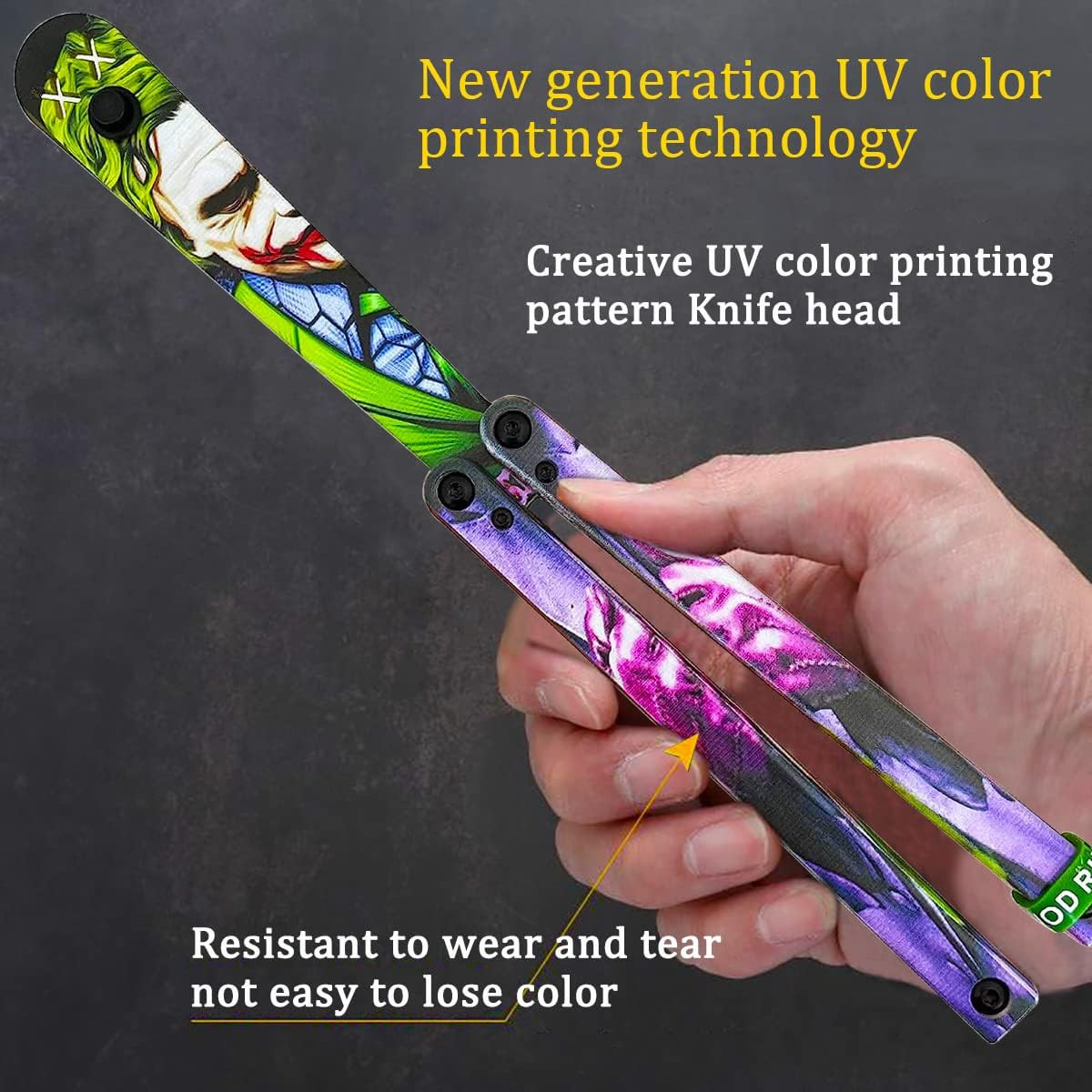Folding Printed Patterns Plastic Tool, Integral Channel Handle, Ultra-Lightweigh
