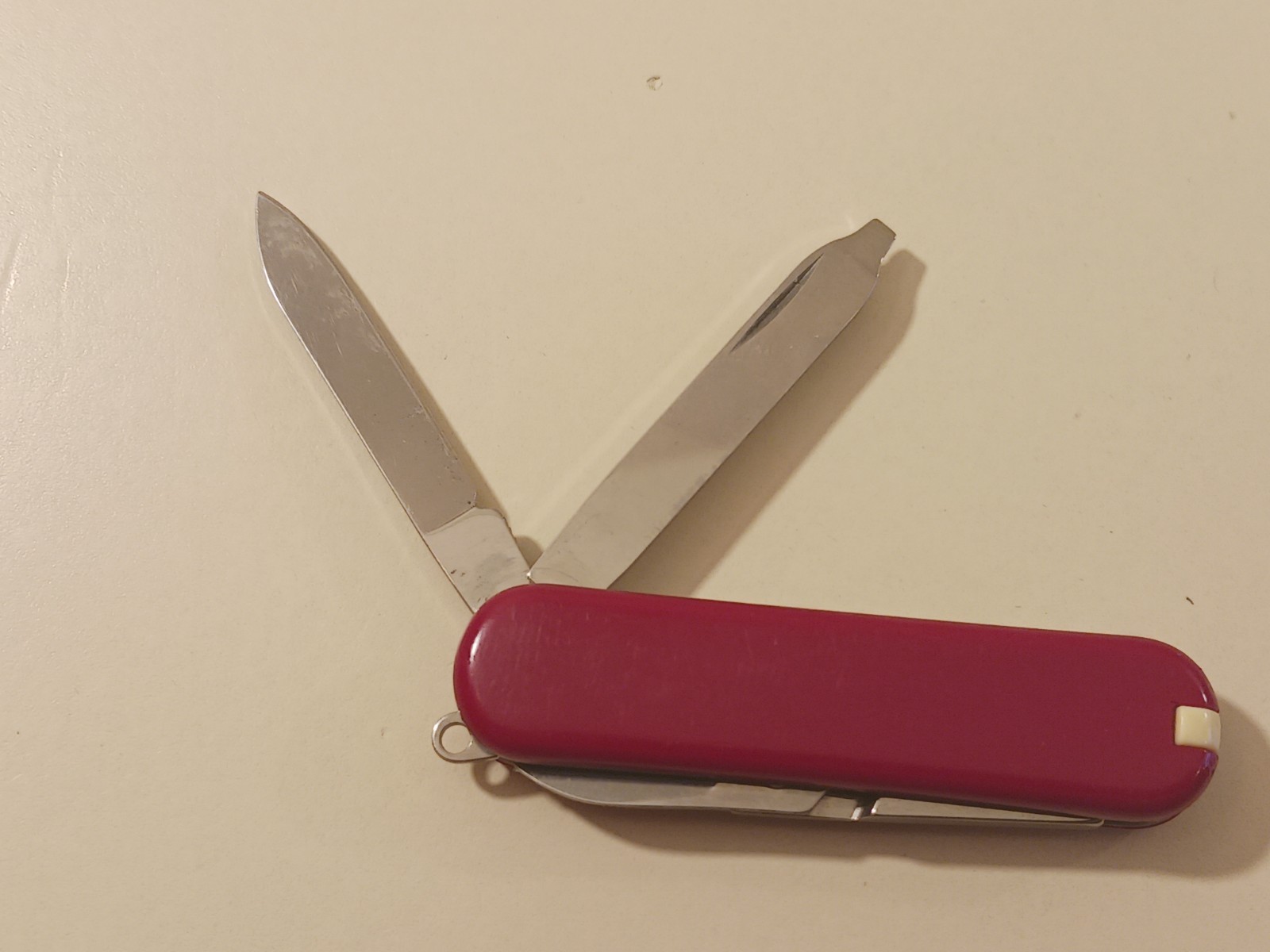 Victorinox 58mm Classic SD Swiss Army Pocket Knife Red Mini Keychain Multi-Tool