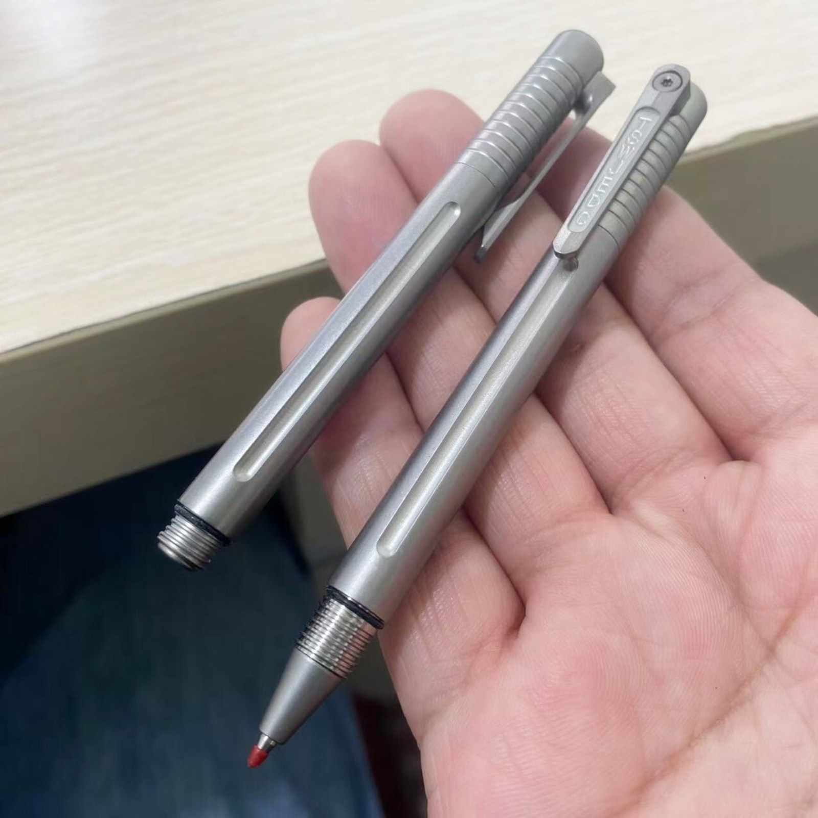 New EDC Lsand Alloy Signature Pen Outdoor Mini Writing Multi Tool Pen