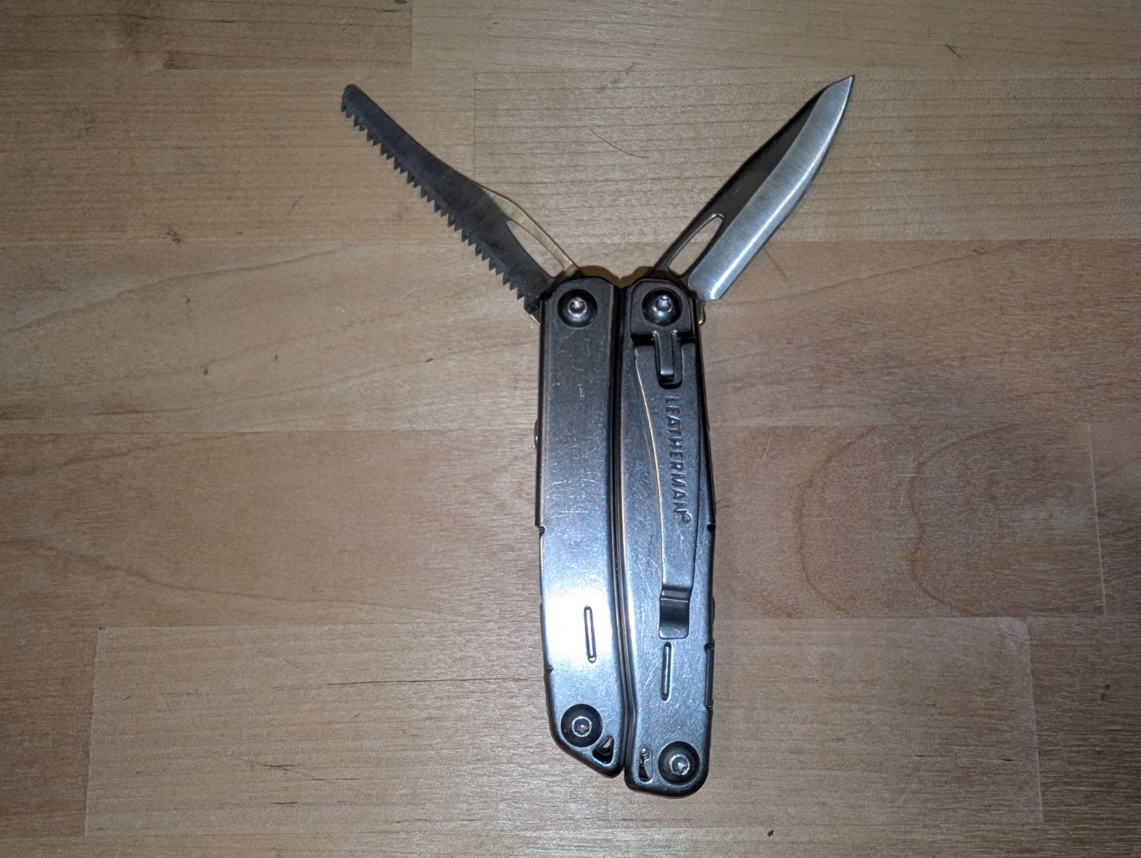 Leatherman Sidekick Multi-Tool, Knife, Pliers, Saw, Stainless