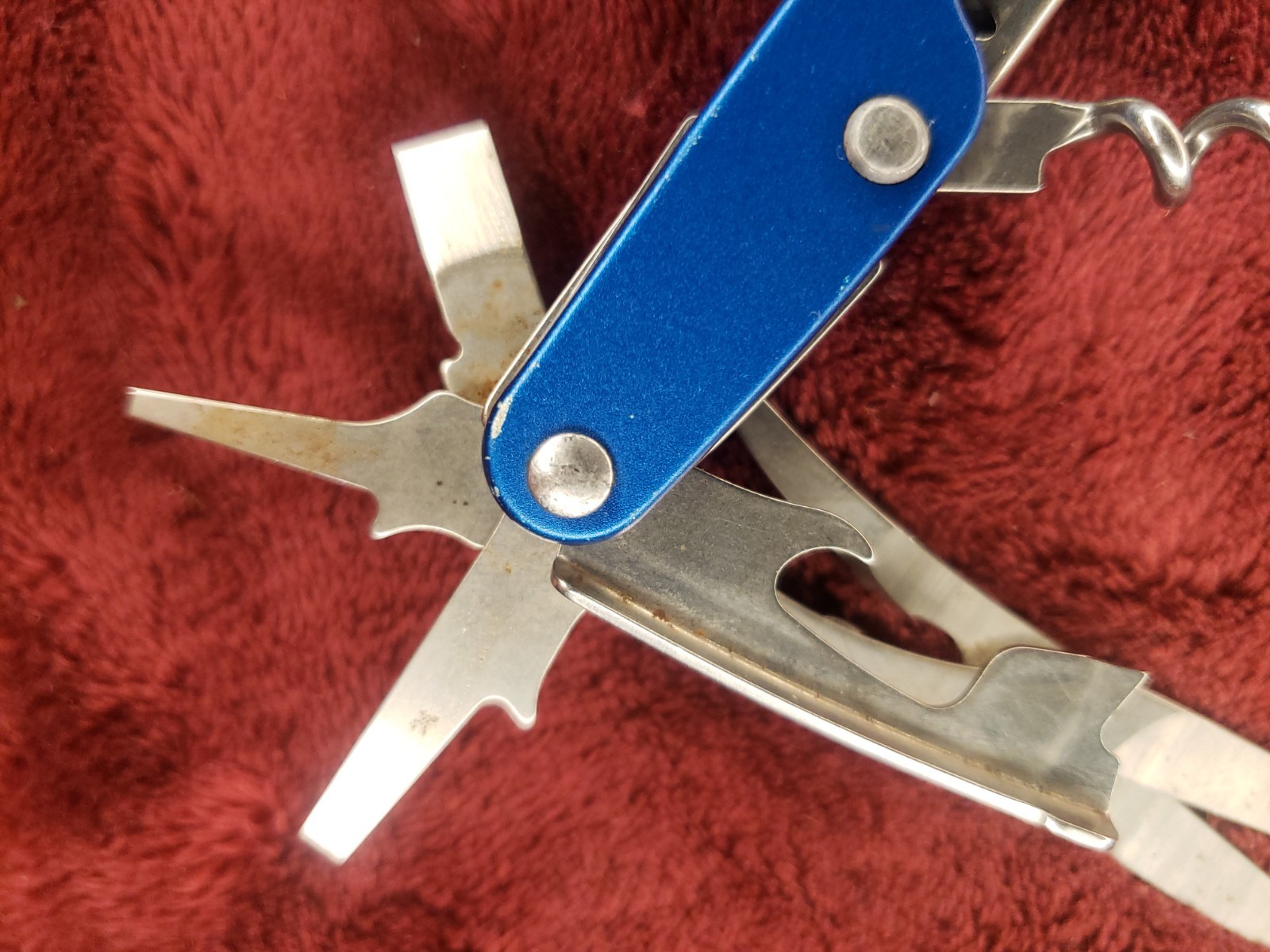 🔪🔪 Leatherman Juice CS4 Multi-Tool Stainless Pliers Multi Tool Blue Read