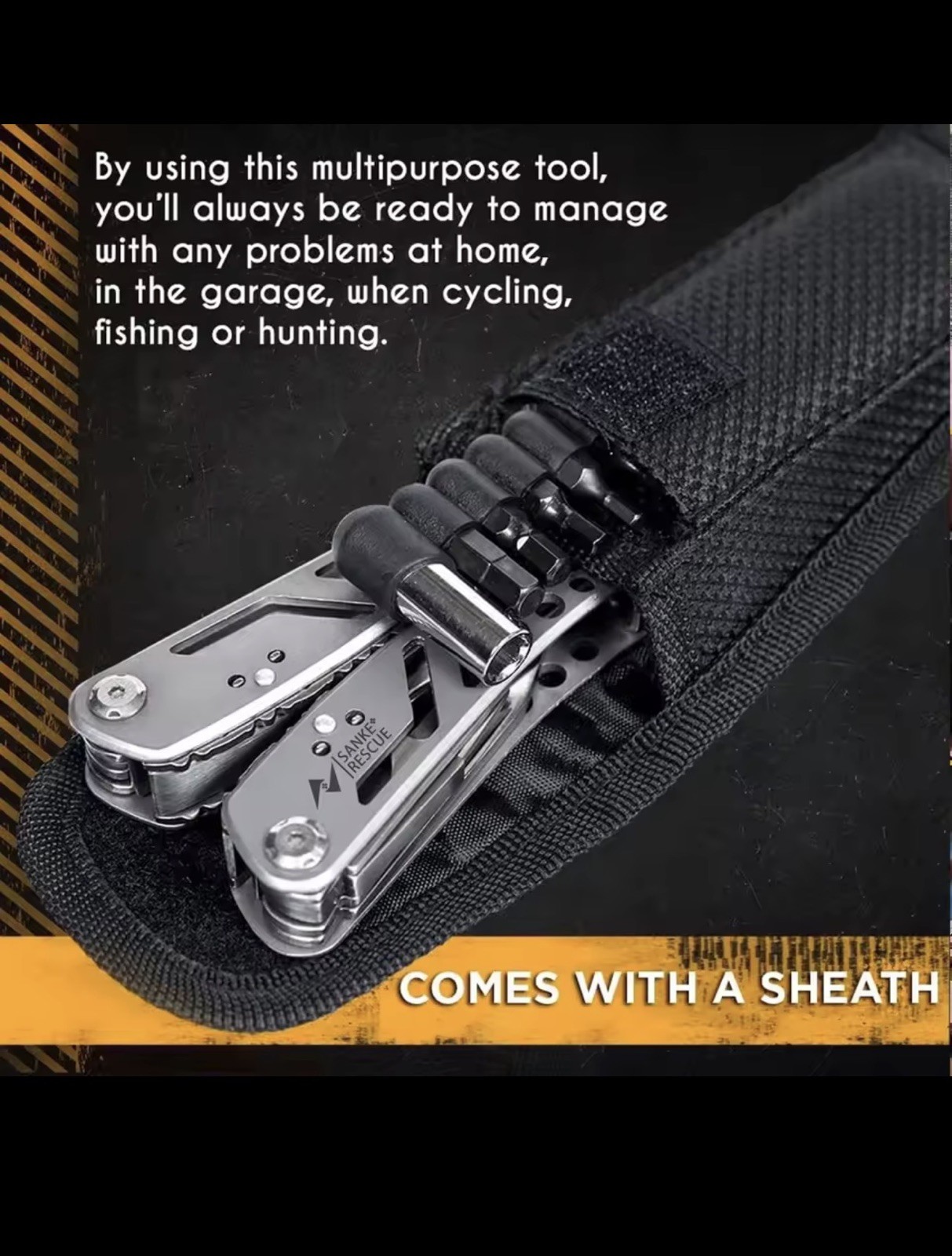 Multitool Plier Knife Screwdriver
