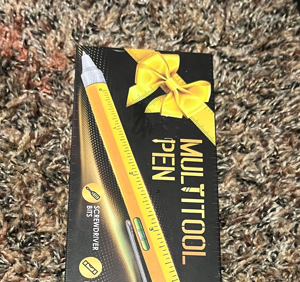 6-in-1 Multitool Pen with Level & Screwdriver