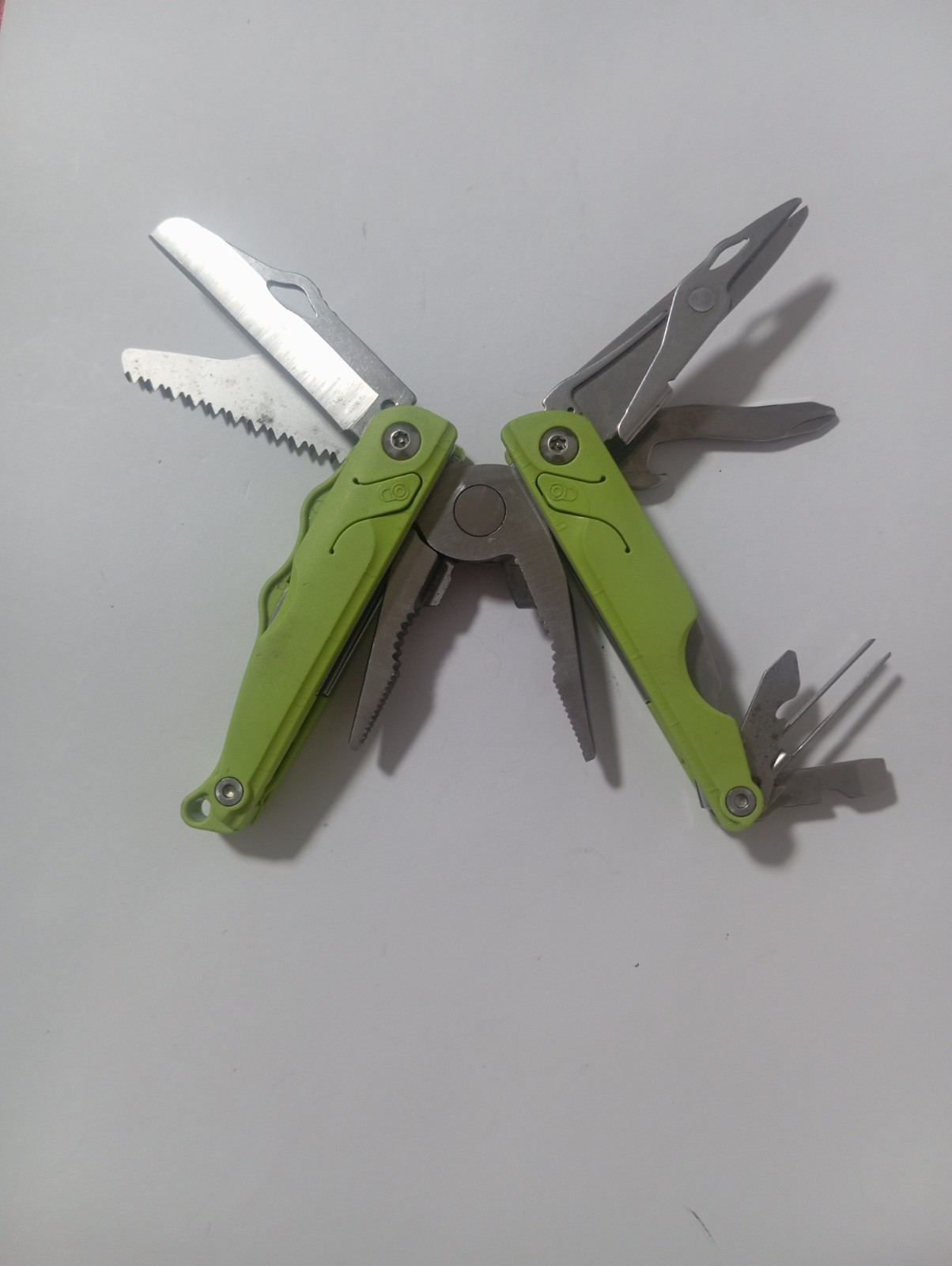 🔥🔥🔥 Leatherman Leap Green Multi Tool Retired Very Rare