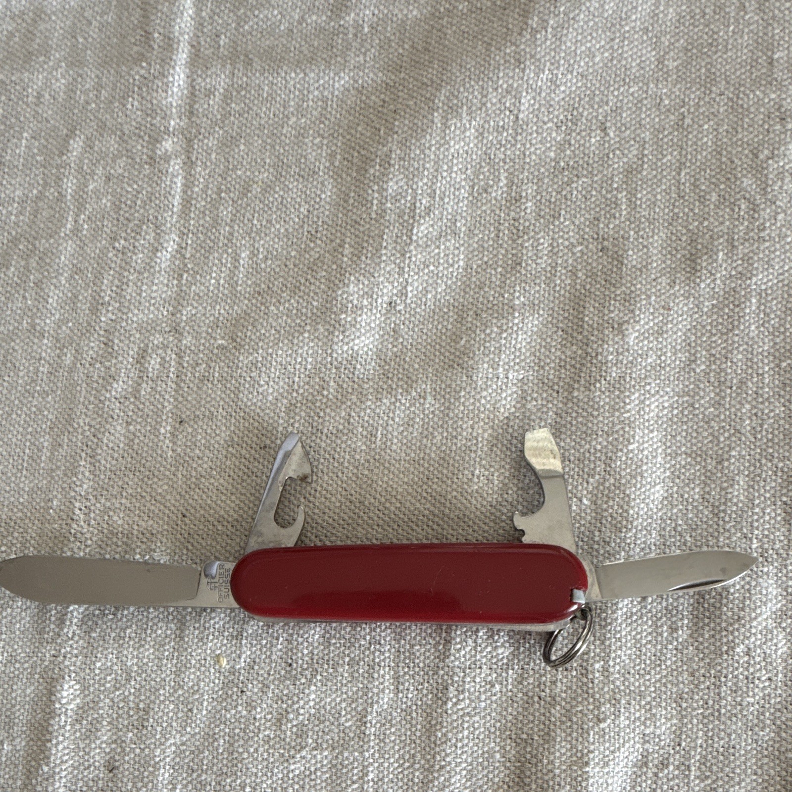 Victorinox Classic SD Red Multi-Tool 5 Tools Keychain Plain Edge 2.25 in