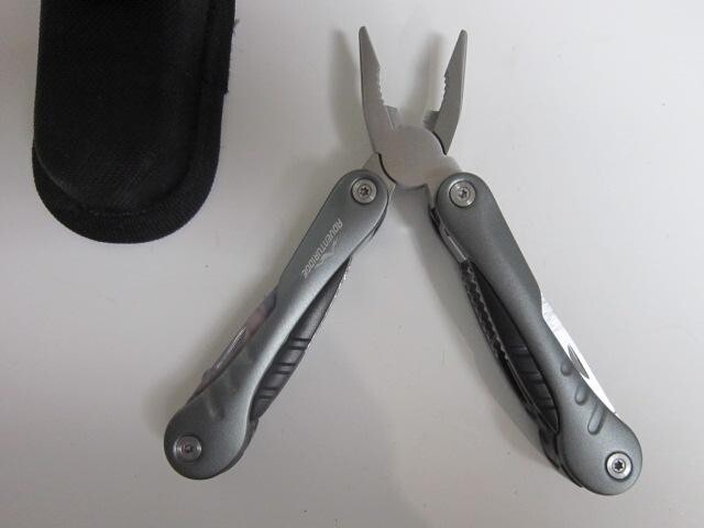 Adventuridge Multi-Tool #56580 Pliers Plus 8 Blades/Tools & Sheath