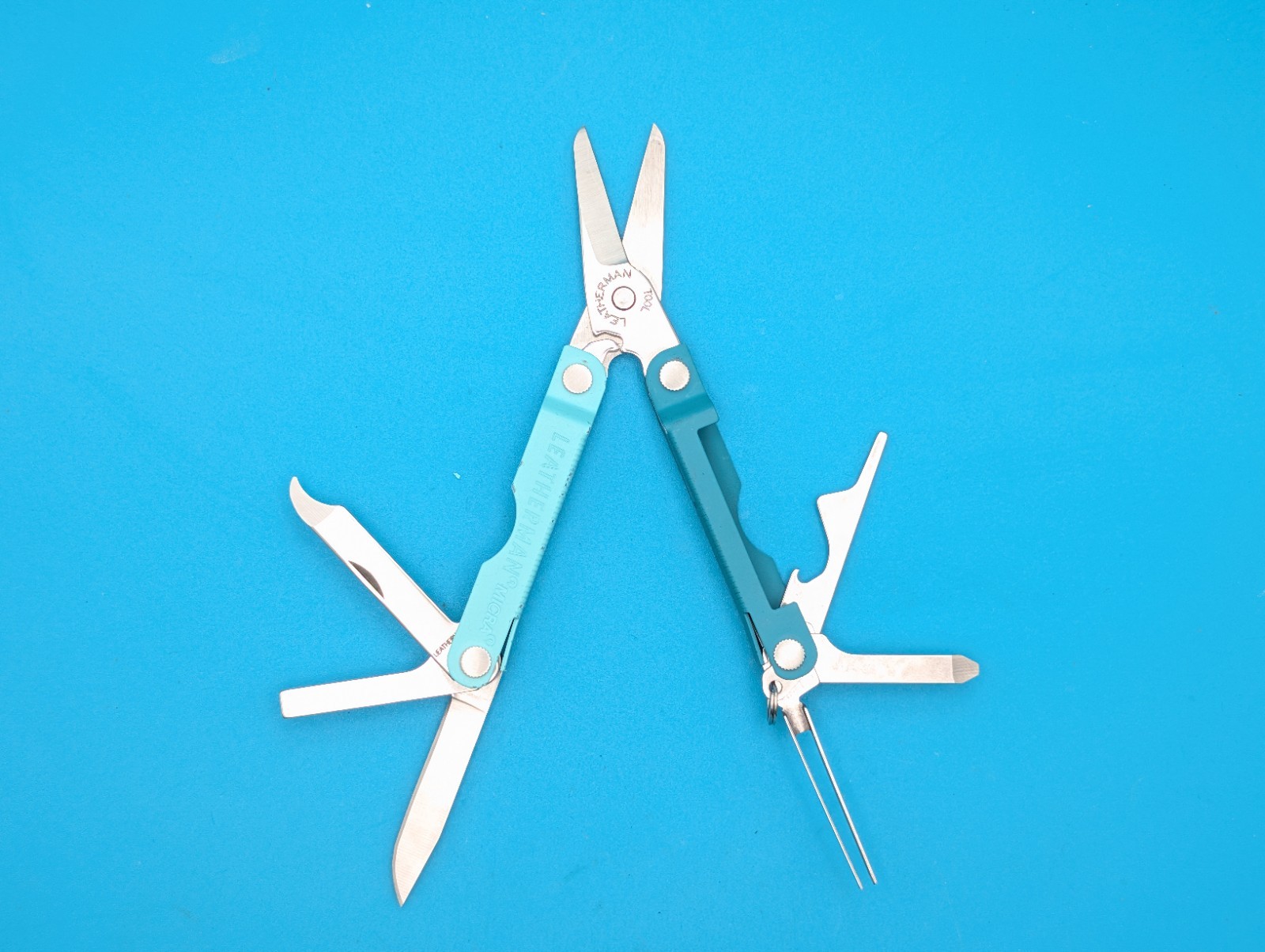 Leatherman Micra Multi-Tool, Knife, Scissors, Key Ring, Parakeet!