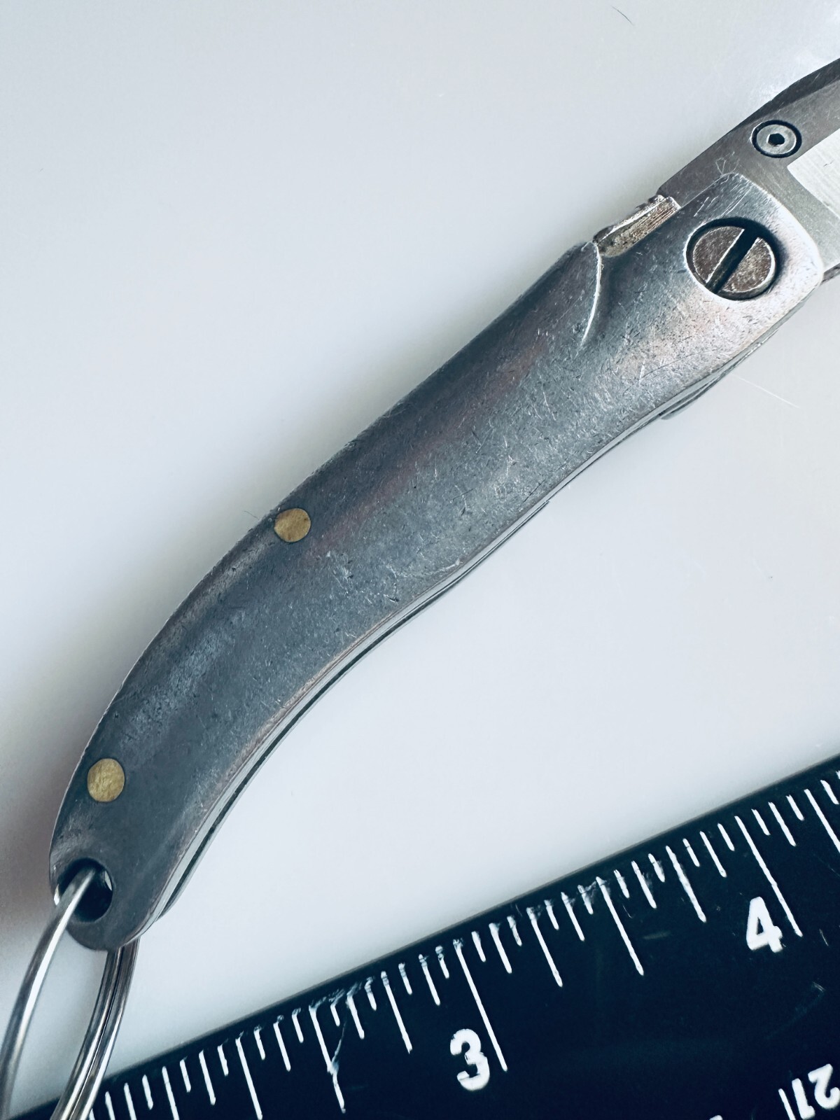 RARE C. Jul Herbertz Messer AISI 420 Laguiole Bee Aluminum Knife 219108