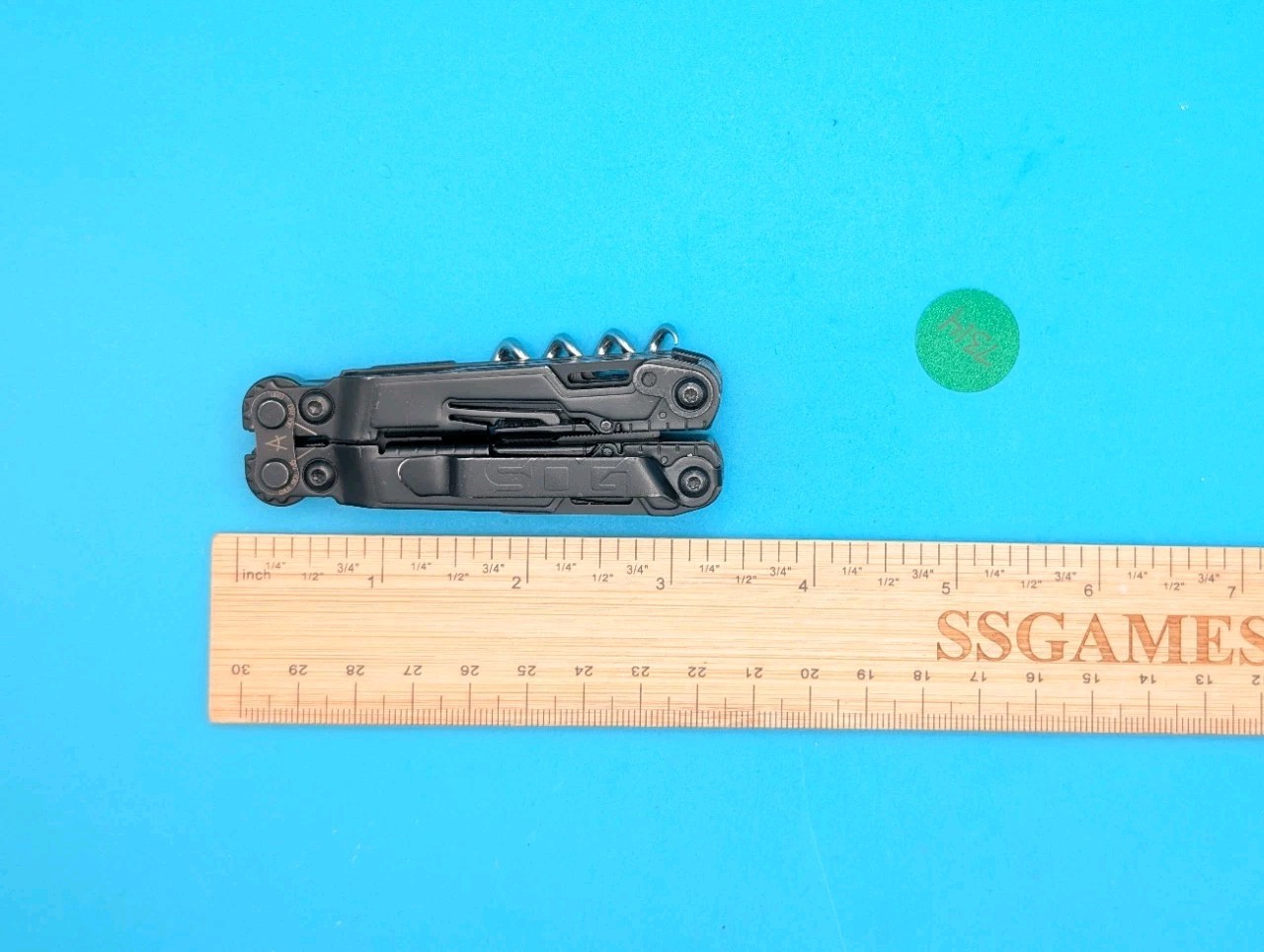 SOG Powerlitre Screwdriver Corkscrew Needlenose Pliers Knife Multi Tool! Black!