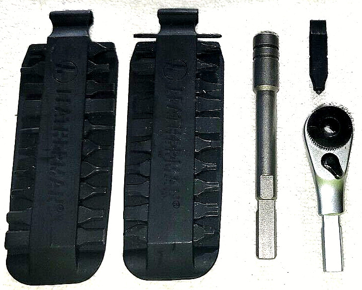 BRAND NEW 24 PIECE LEATHERMAN ACCESSORY PACK W/ HEAVY DUTY MINI RATCHET SALE!