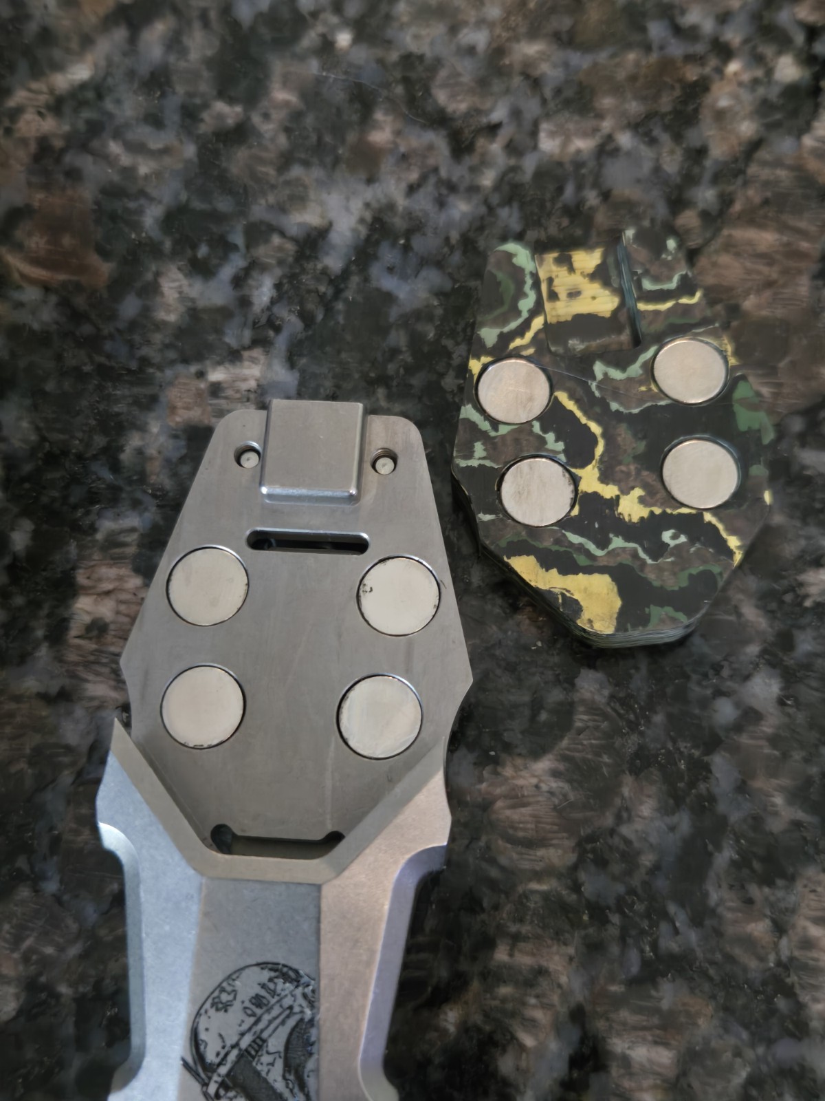 EDC Pocket Tool Bright Design MTAP Boba Fett Star Wars Fidget Pry Bar Engraved