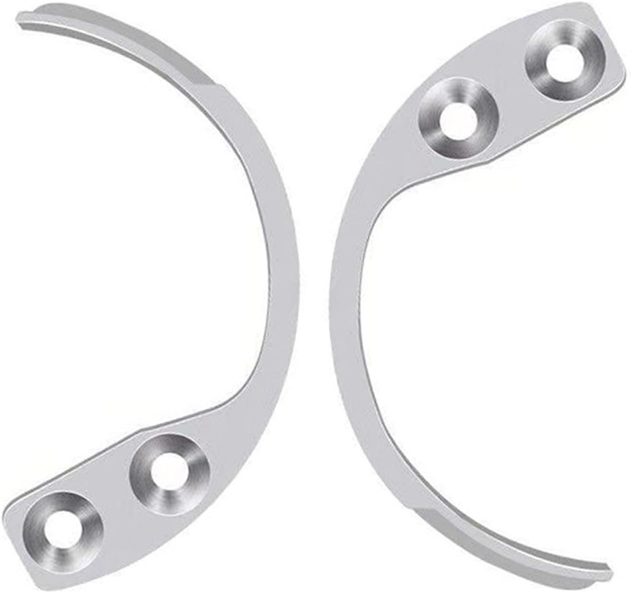 2 Pcs Portable Stainless Steel Special Tools, Supermarket & Clothing Hooks (Silv