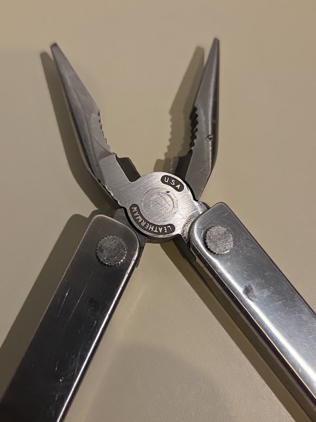 Vintage Original Leatherman PST POCKET SURVIVAL TOOL US Reg. 1325473 W/ Case