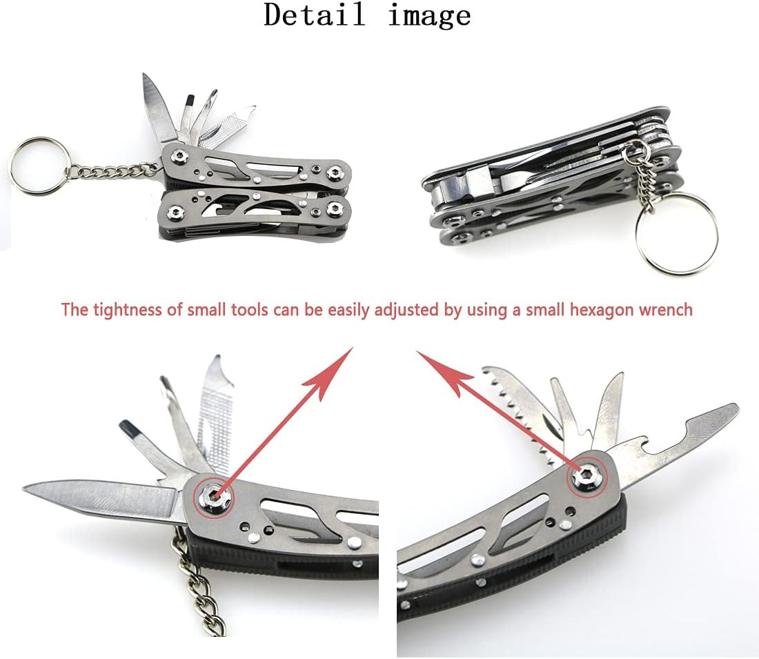 Small Multitool Pliers,Outdoor Pocket Multitools Mini Pliers,Best Gifts for Mens