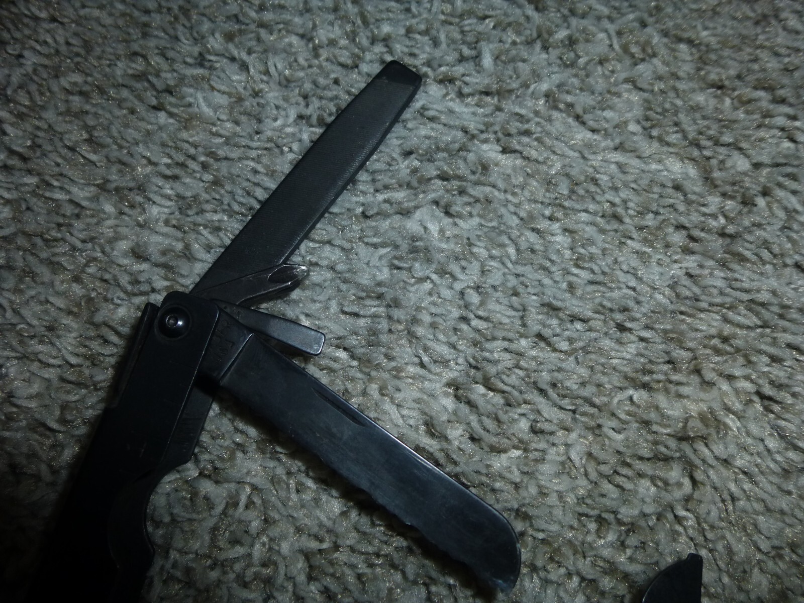 Gerber Black Multi Tool Sliding Plier 5142721 5212844 USA W Black Leather Case