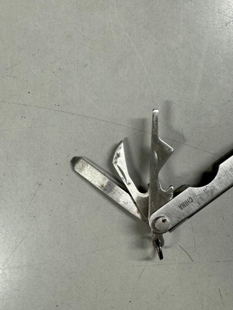 Durex Stainless Steel Multi Tool with Pliers, Knife, File, Screw Driver etc.