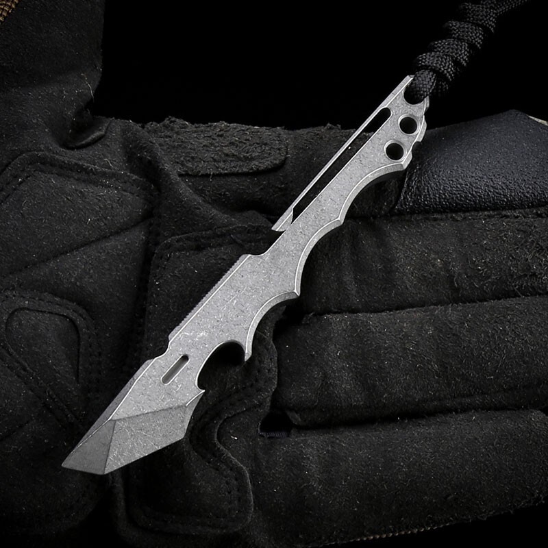 EDC Titanium Alloy Pocket Outdoor Multi Tools Pry Bar Crowbar Opener Cutter Tool