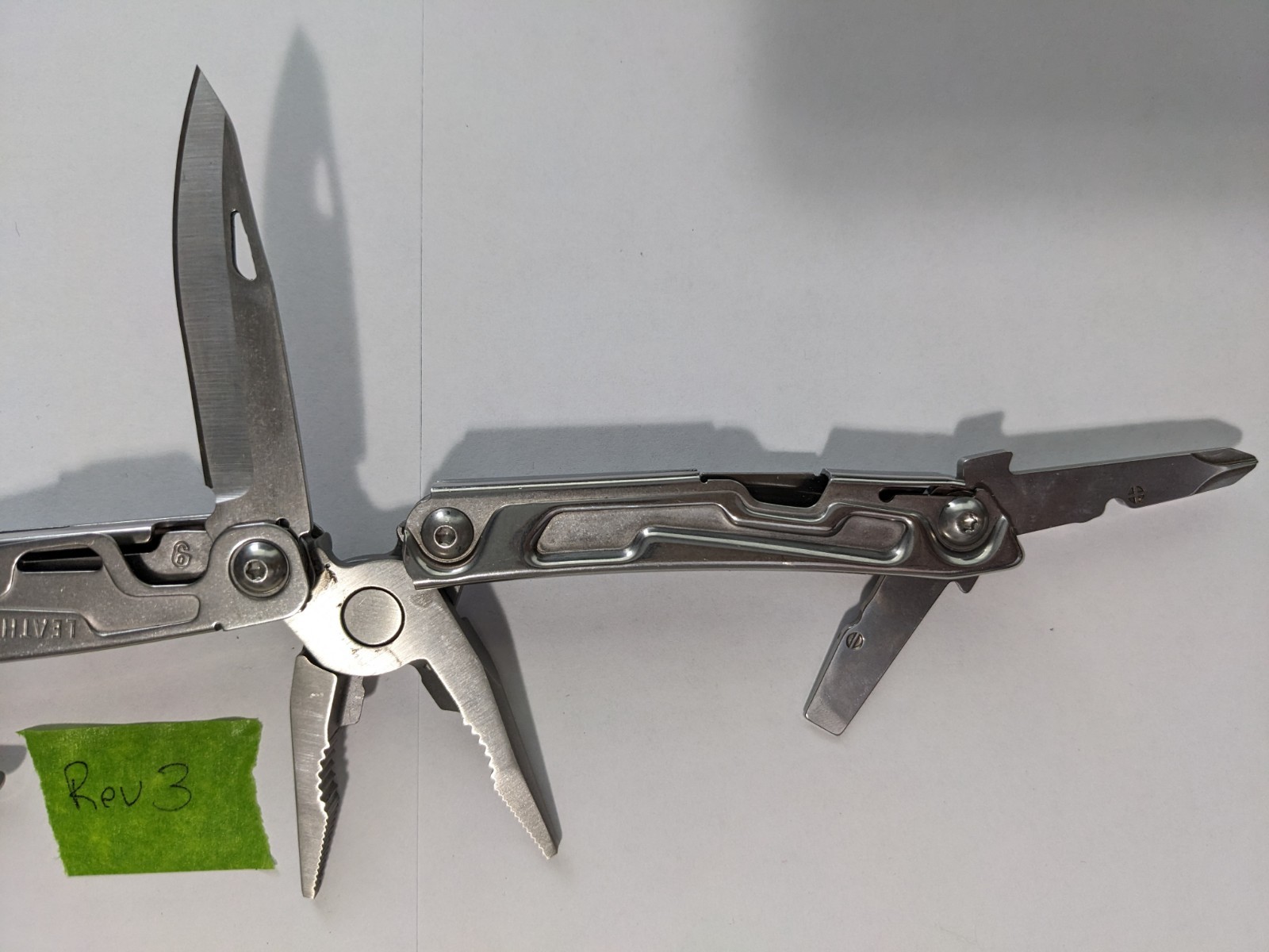 Leatherman Rev – Stainless Steel – Used – Fully Functional – FREE Shipping