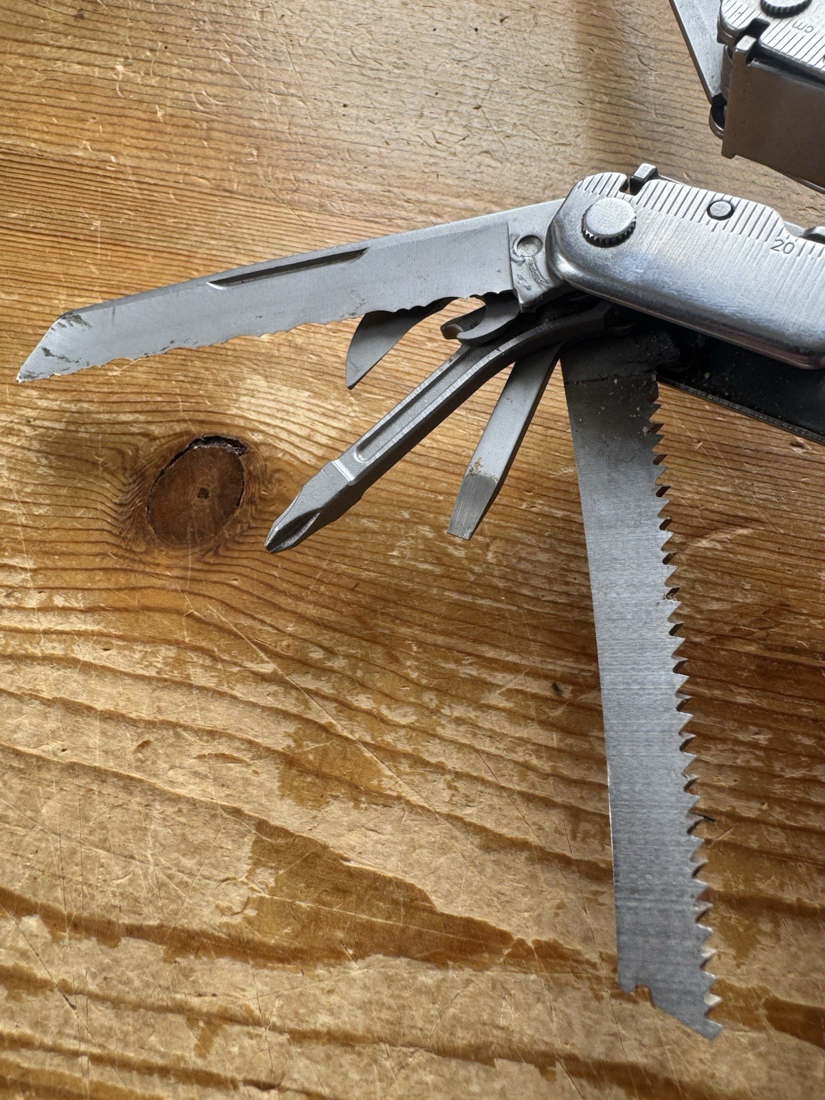 Leatherman SUPER TOOL 300 Multi-Tool – Stainless, Good Condition (008)