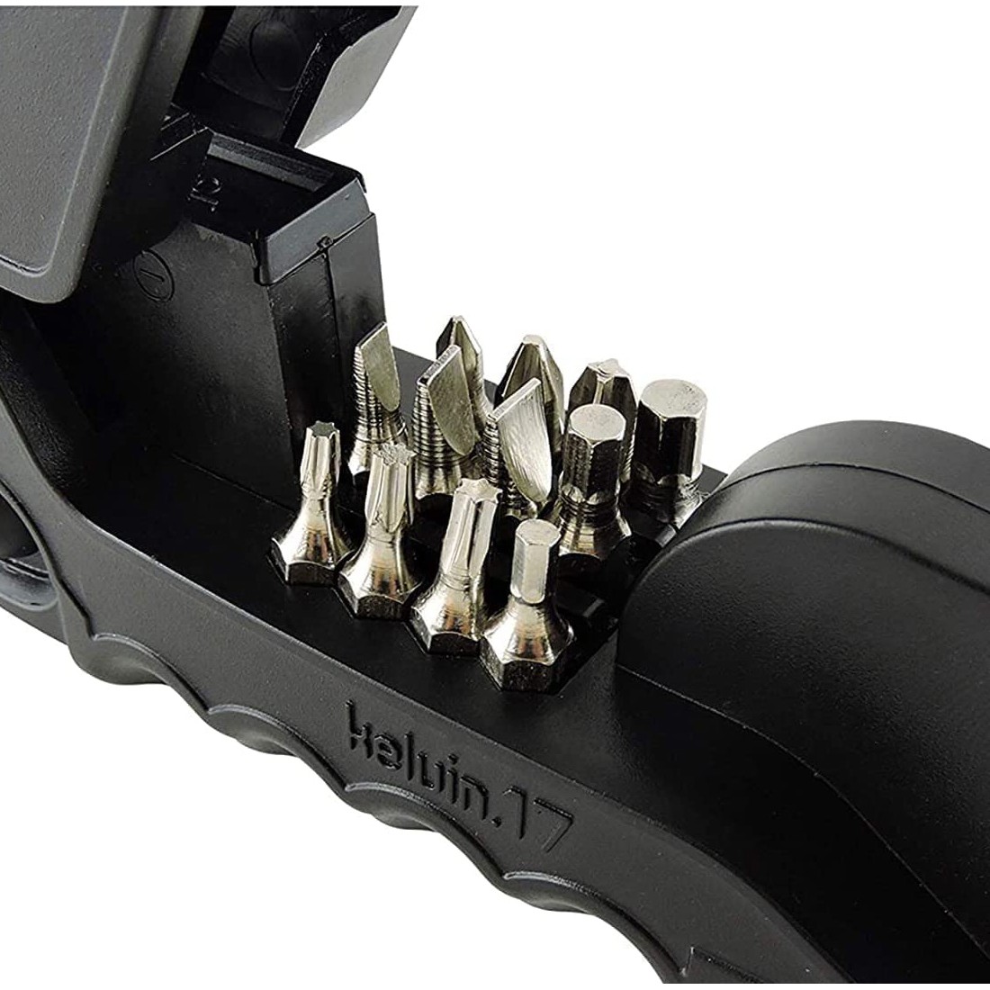 Kelvin Tools Kelvin 17 – The Everyday Multi-Tool with Flashlight (Black)