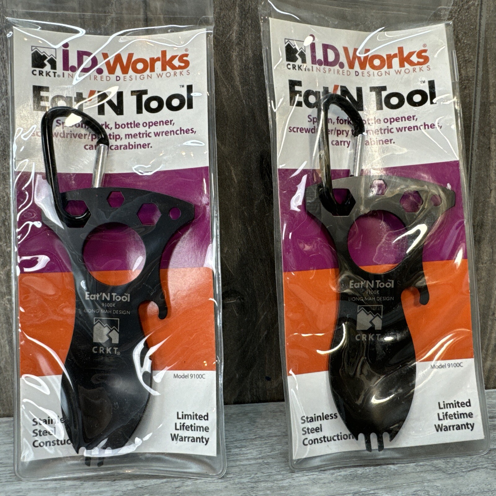 2 Pack New CRKT TOOL EAT’n TOOL Multi-Tool SURVIVAL SPOONS