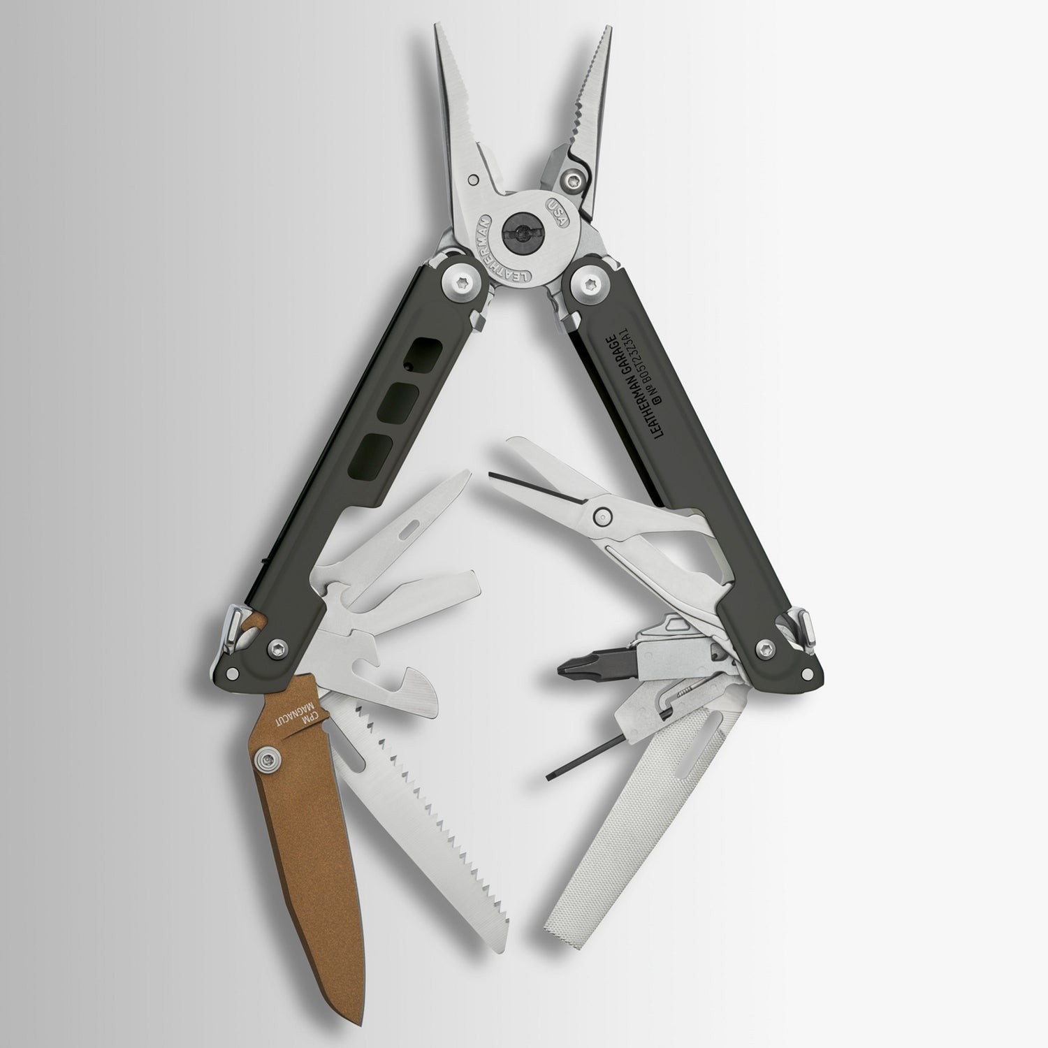 Gray Leatherman Garage Batch #005 40th Anniversary Tool Limited Rare – Brand New