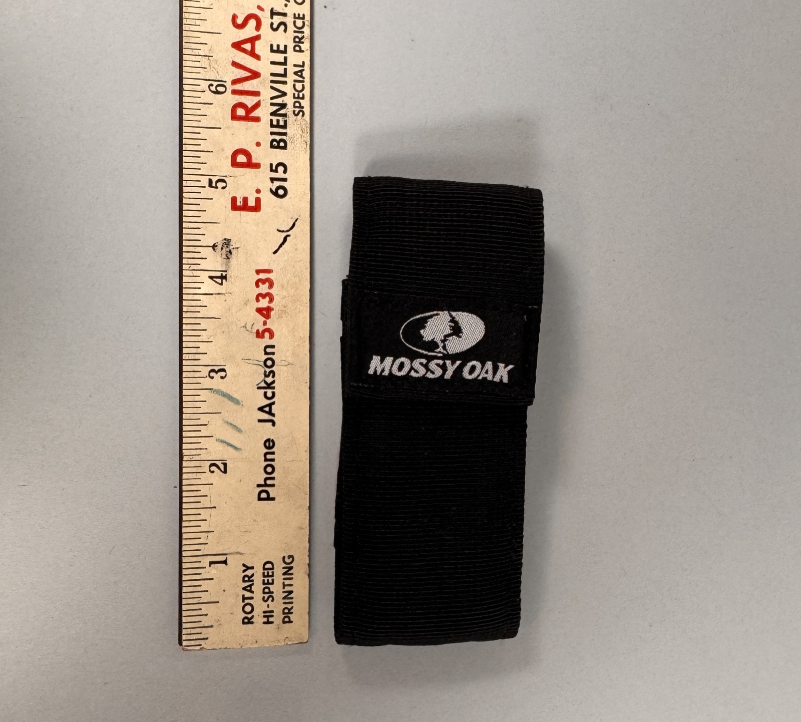Mossy Oak Multitool nylon sheath w/ hook-and-loop closure and belt loop NO TOOL