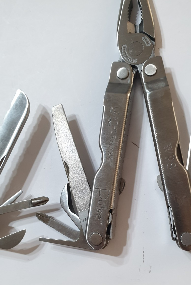 🔥🔥🔥 Leatherman Super Tool 200 & Pulse Set Unique Locks Rare Not Used