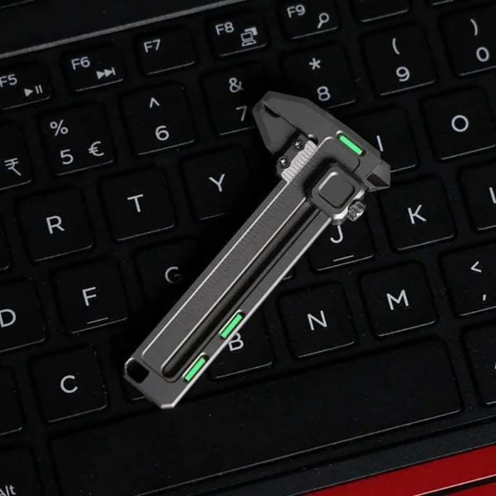 Brand New Compact Mini Vernier Caliper for EDC Tool & On-the-Go Measurement Jobs