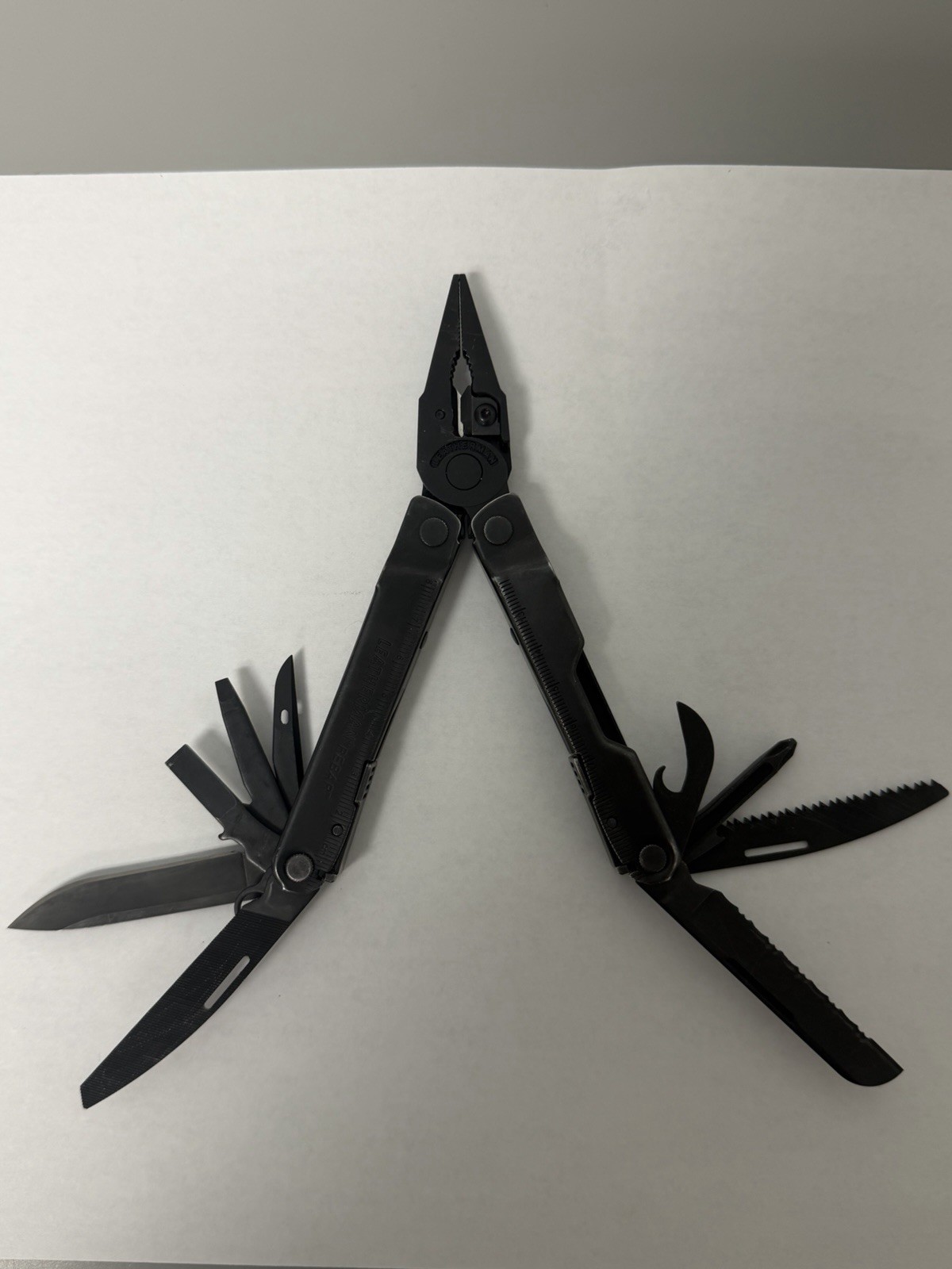 Leatherman Rebar Multitool Black Oxide With Sheath