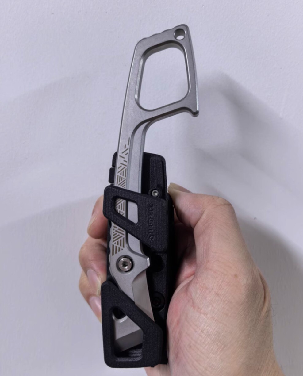 Matrix EDC pry bar Titanium alloy multifunctional Tool.