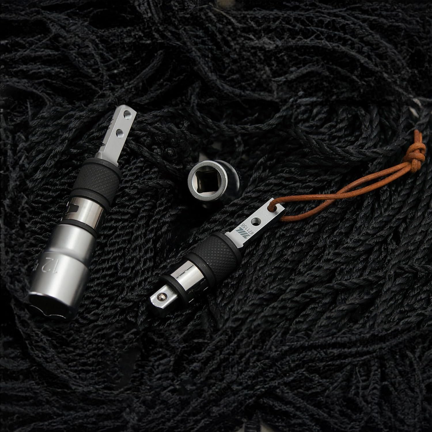1/4″ Hex to Square Drive Socket 2-in-1 Extension Combo – 1PCS Hex End & 1PCS …