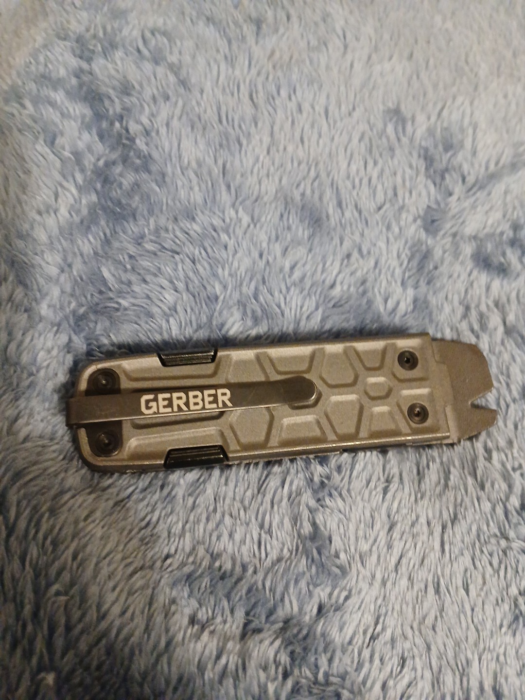 GERBER Lockdown Pry Bar Gray Multi 10 Function Tool Folding EDC Pocket Knife