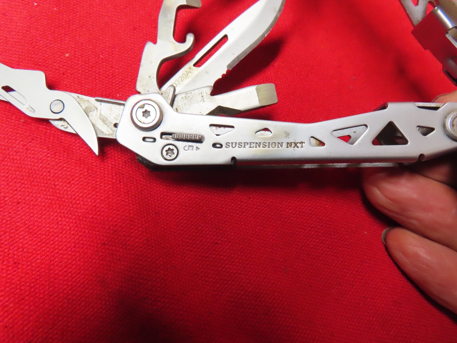 Gerber Suspension NXT Multi-Tool,Vtg,SS,Long Nose,w/o case,~GD+🤠🤠🤠G10.20.24