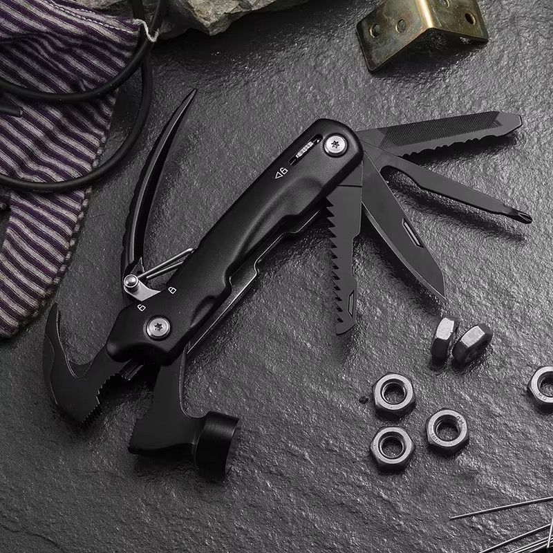 Multifunction Mini Hammer Survival Gear Folding Tool Hammer