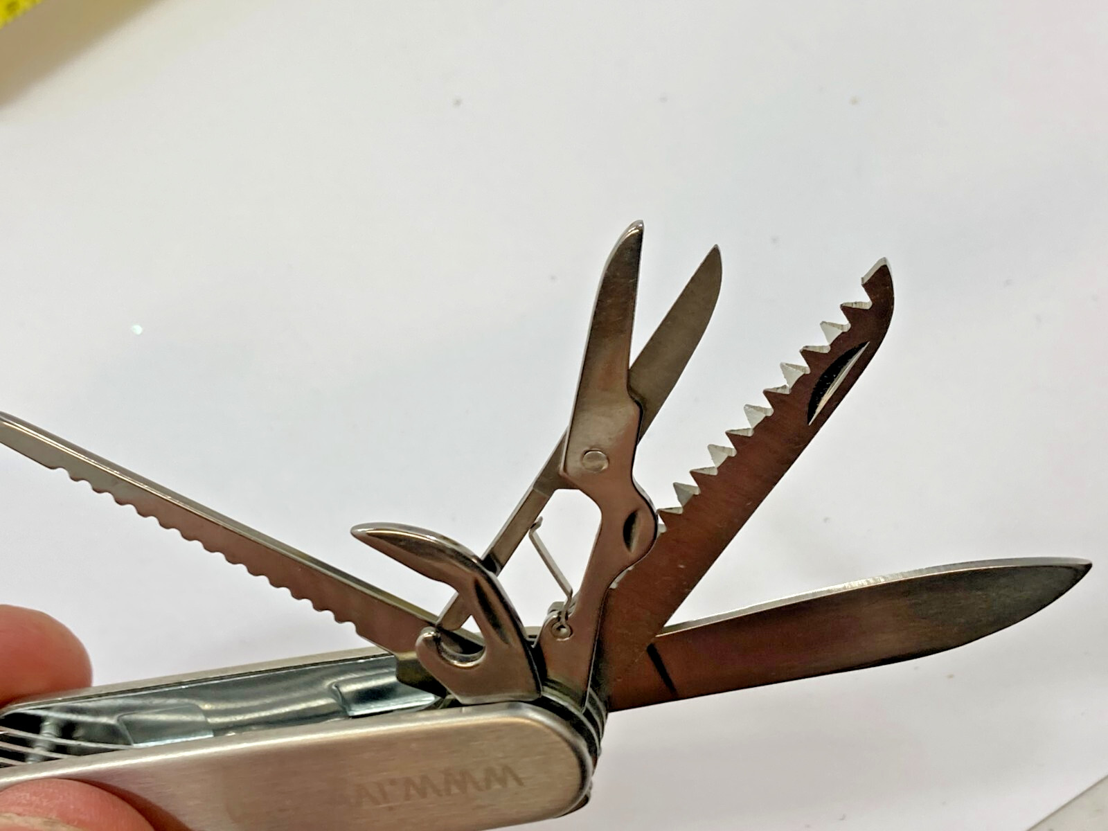 11-in-1 Multi Tool Knife Outdoor Survival Folding Pocket Screwdriver Scissors +