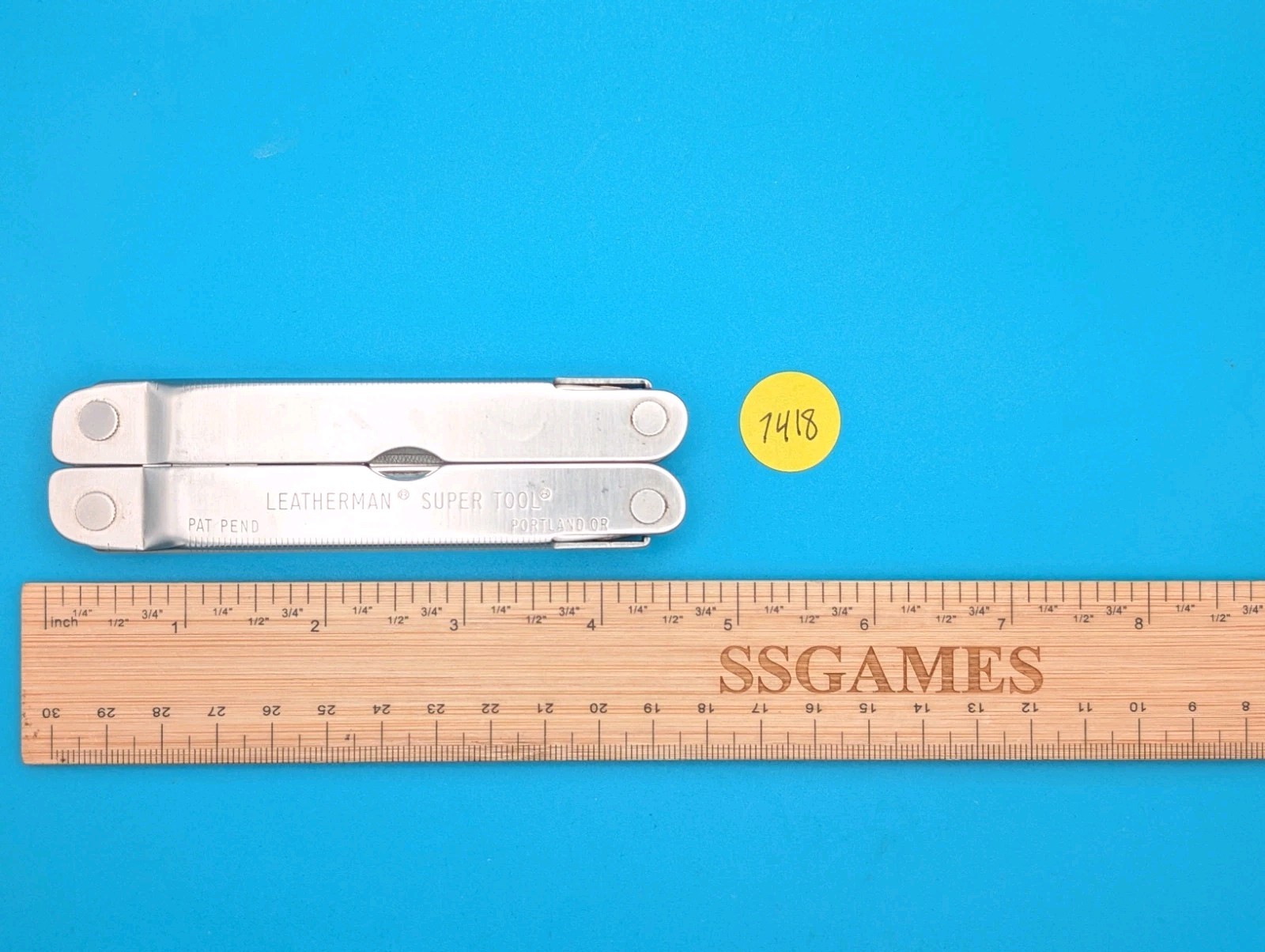 LEATHERMAN Super TOOL Multi Function Tool PLIERS, Stainless! 06/96 DATE