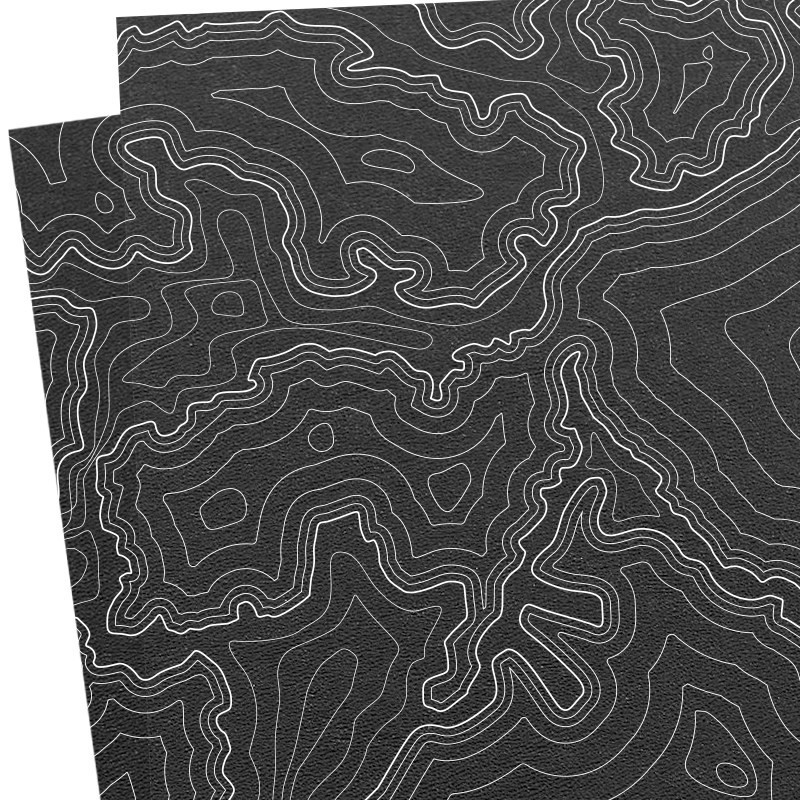 Topographic Thermoplastic Sheet for DIY Knife Sheath and Tool Cover Projects