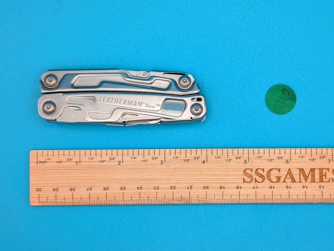 Leatherman Rev 3.8″ Multi-Tool, Stainless!