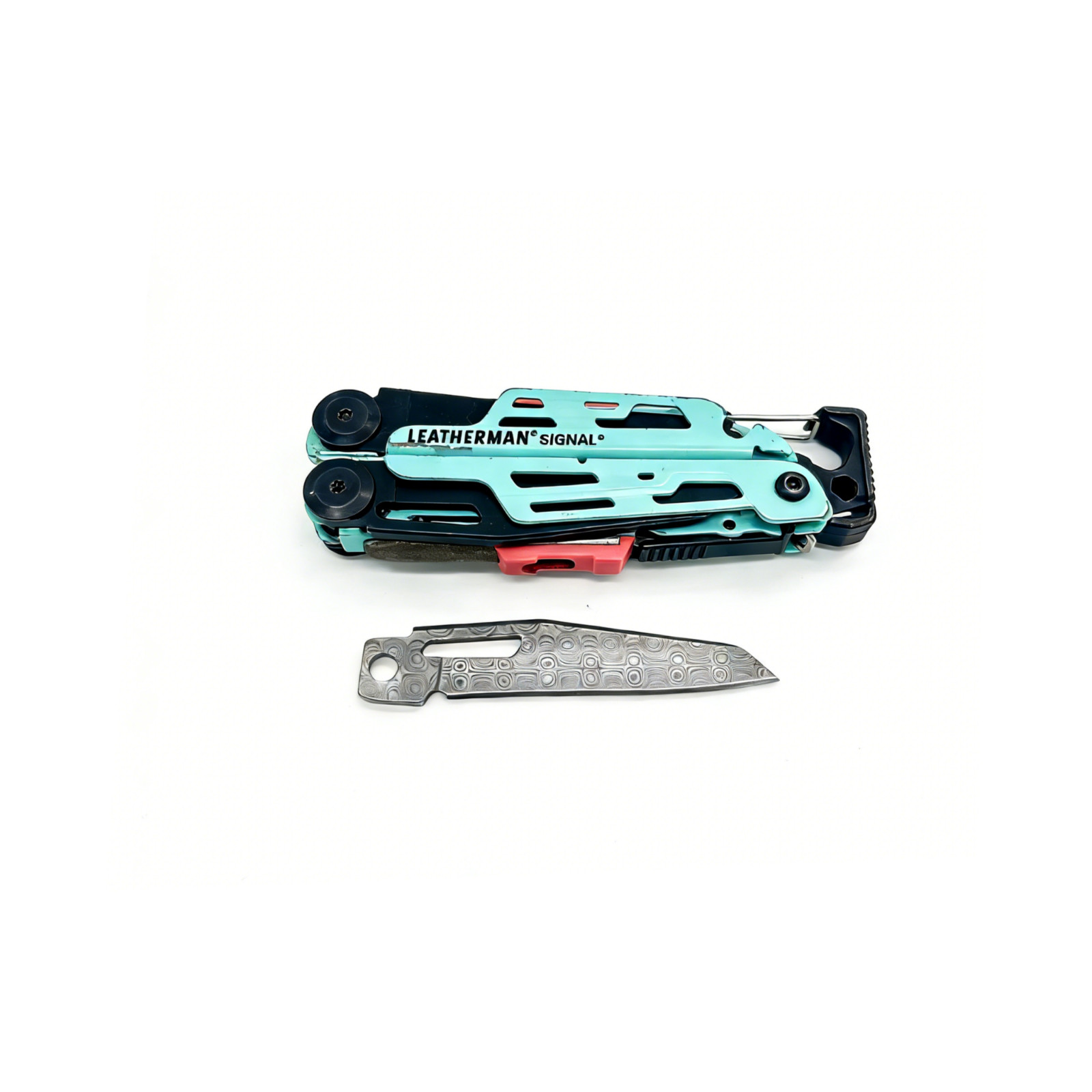 [USA STOCK] Leatherman Signal VG10 Damascus Replacement Blade EDC Upgrade