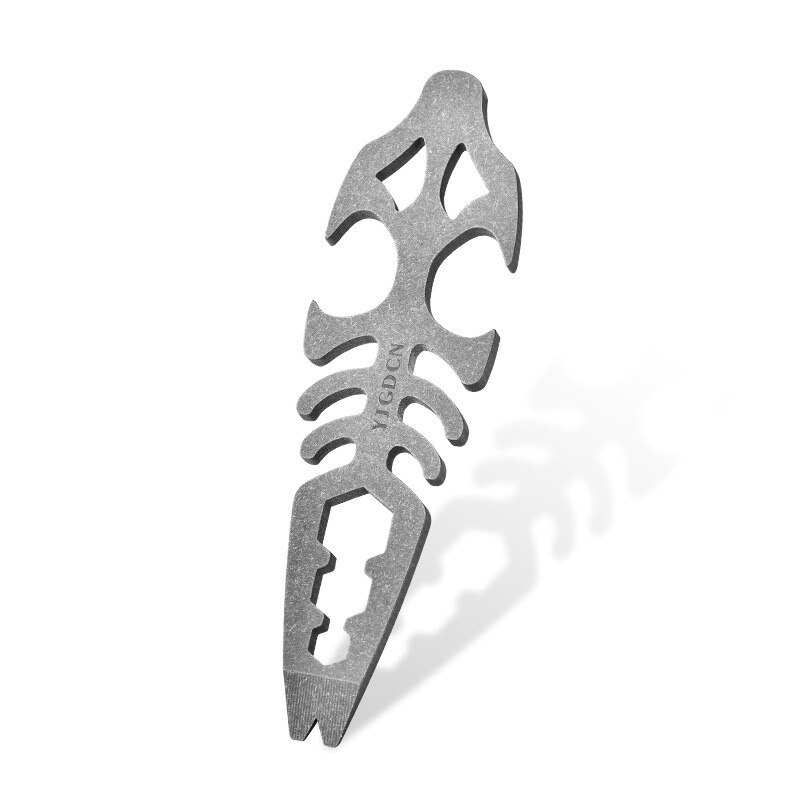 Titan Alloy Pocket Pry Bar Crowbar Portable Outdoor EDC Multi Tools