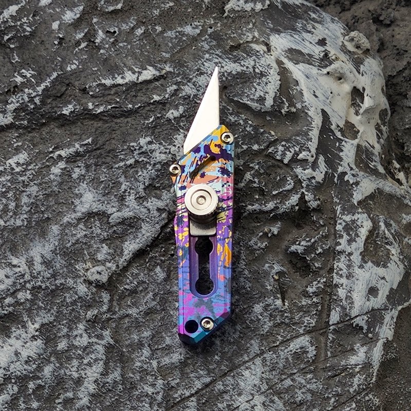 Titanium alloy EDC push up Tool Simple and practical